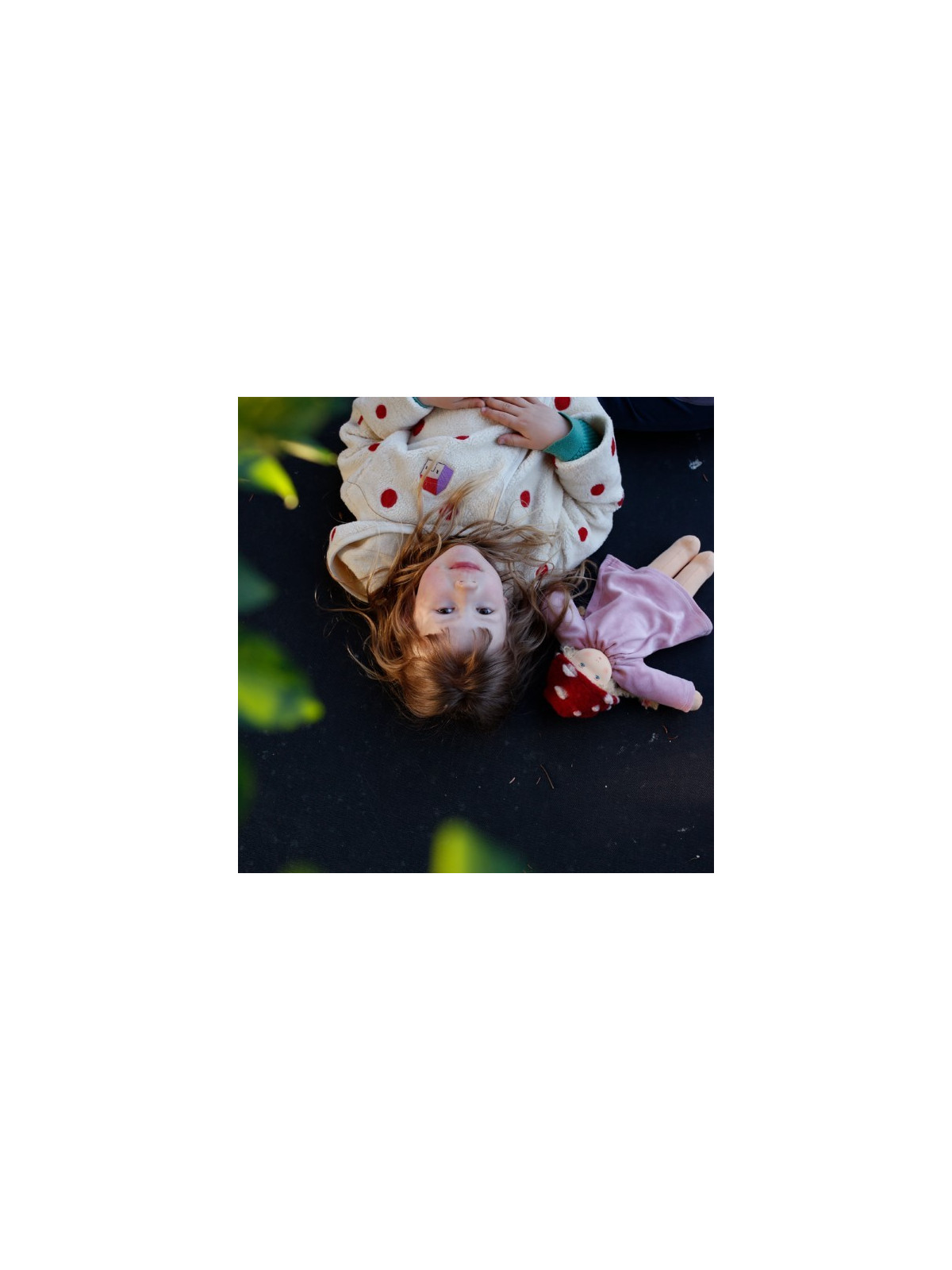 Nanchen Natur - Bio Schmusepuppe "Gartenkind Lene" 35cm