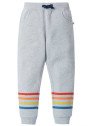 frugi - Bio Kinder Sweathose "Switch" mit Streifen-Applikation