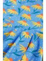 frugi - Bio Kinder Jersey Kleid "Spring" mit Echinacea-Blumen-Allover