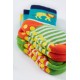 frugi - Bio Baby Stopper Socken Doppelpack mit Jungle-Motiven