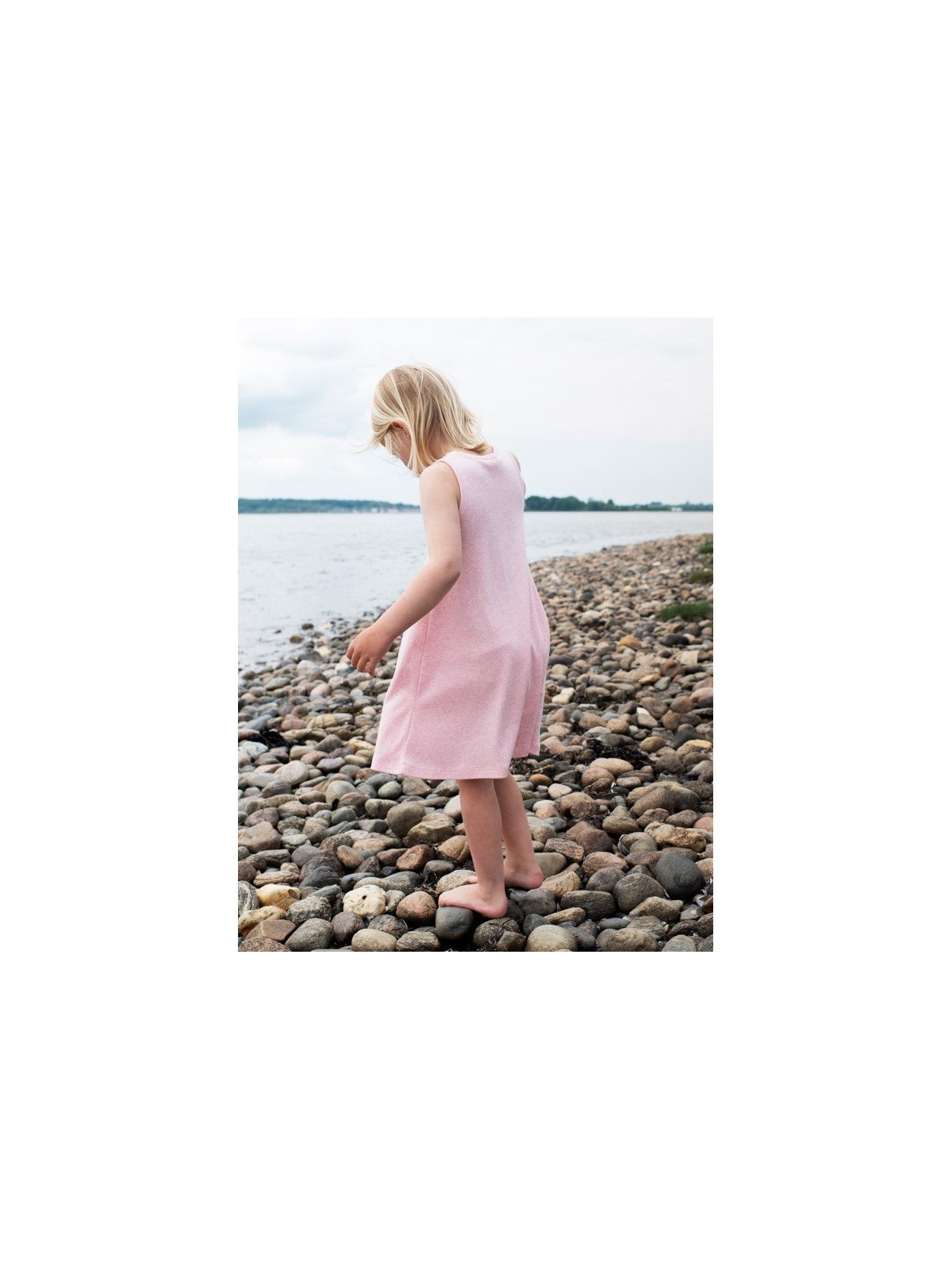 serendipity organics - Bio Kinder Jerseykleid, rose