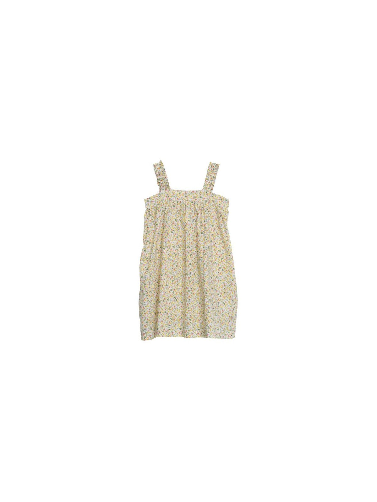serendipity organics - Bio Kinder Trägerkleid mit Blumen-Allover