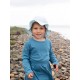 serendipity organics - Bio Kinder Jerseykleid, pale blue