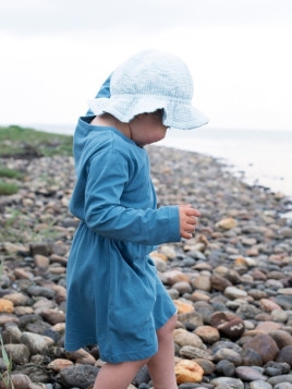 serendipity organics - Bio Kinder Jerseykleid, pale blue
