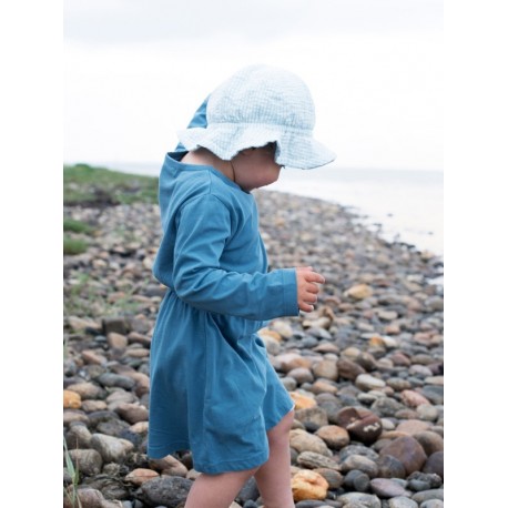 serendipity organics - Bio Kinder Jerseykleid, pale blue