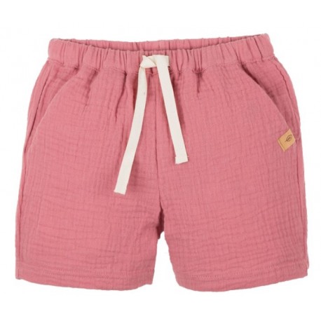 pure pure by BAUER - Bio Kinder Musselin Shorts. mauve