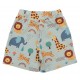 Walkiddy - Bio Kinder Jersey Shorts mit Safari-Allover