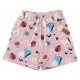Walkiddy - Bio Kinder Jersey Shorts mit Marienkäfer und Schmetterlingen-Allover