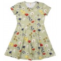Walkiddy - Bio Kinder Jersey Kleid mit Wildblumen-Allover