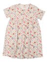 Walkiddy - Bio Kinder Musselin Kleid mit "Flowers & Leaves"-Allover