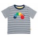 kite kids - Bio Kinder T-Shirt mit Raupen-Applikation