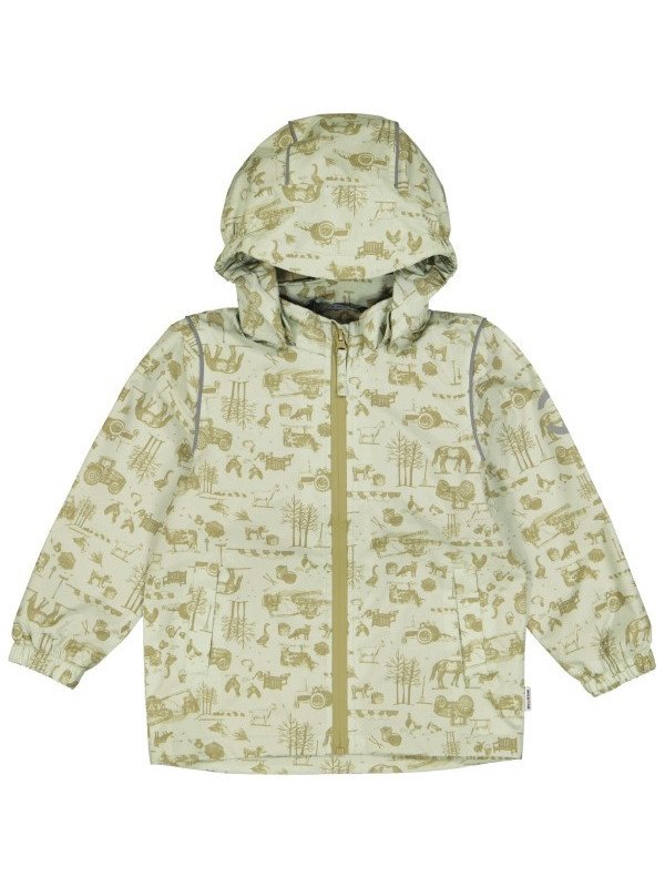 mikk-line - Kinder Sommerjacke mit Bauernhof-Allover