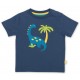 kite kids - Bio Kinder T-Shirt mit Dino-Applikation