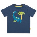 kite kids - Bio Kinder T-Shirt mit Dino-Applikation