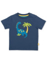 kite kids - Bio Kinder T-Shirt mit Dino-Applikation