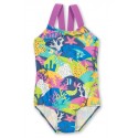 kite kids - Bio Kinder Badeanzug mit Korallen-Allover, UV50+