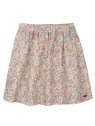 pure pure by BAUER - Bio Kinder Rock mit Sommerblumen-Allover, aprikose