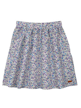 pure pure by BAUER - Bio Kinder Rock mit Sommerblumen-Allover, mauve