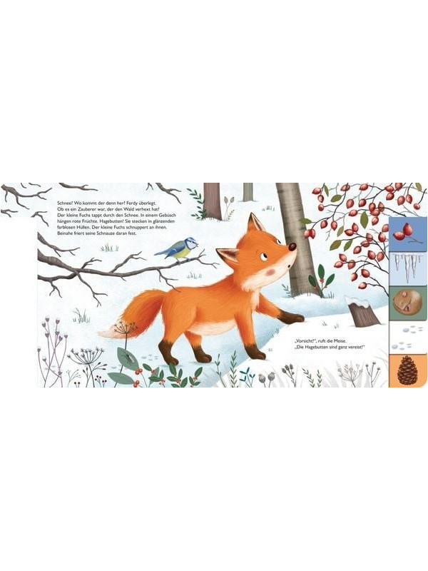 Anja Kiel - Pappbilderbuch "Mein erstes Jahreszeitenbuch: Ferdy, der kleine Fuchs - im Winter"