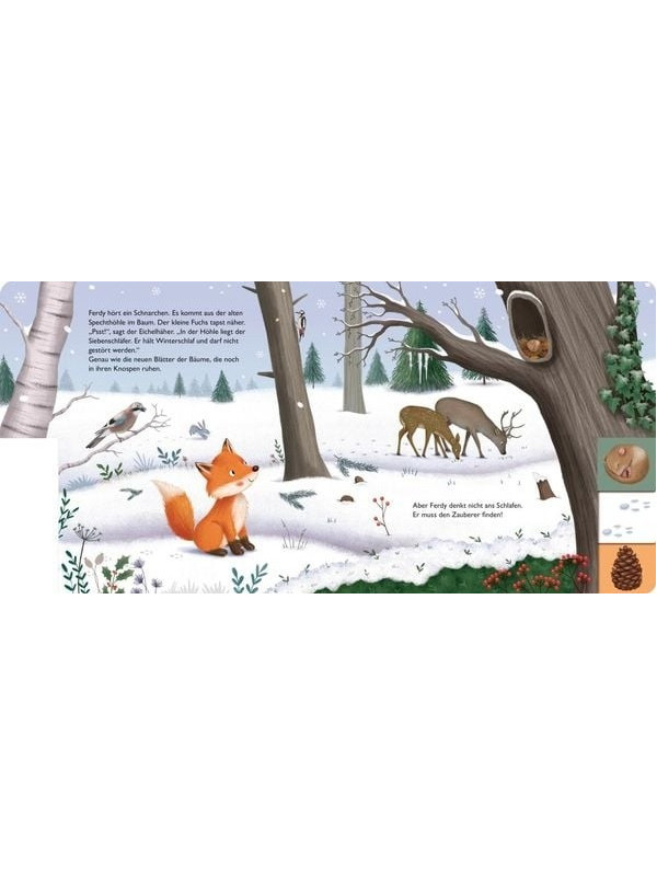 Anja Kiel - Pappbilderbuch "Mein erstes Jahreszeitenbuch: Ferdy, der kleine Fuchs - im Winter"