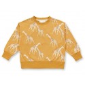 Sense Organics - Bio Kinder Sweatshirt "DARI" mit Giraffen-Allover