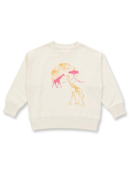 Sense Organics - Bio Kinder Sweatshirt "DARI" mit Safari-Druck