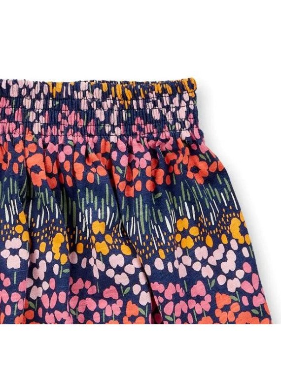 Sense Organics - Bio Kinder Jersey Rock "MALIA" mit Blumen-Allover