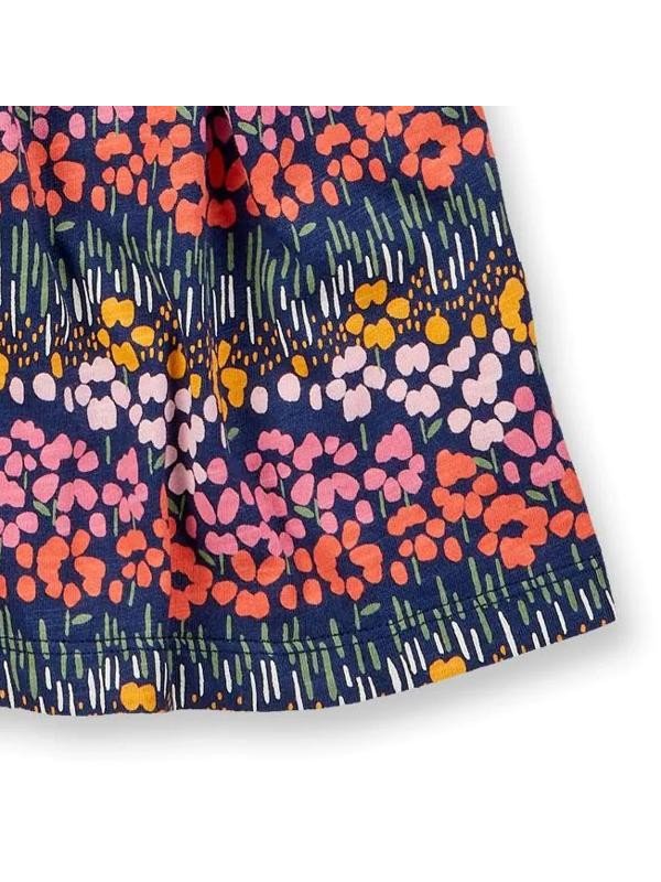 Sense Organics - Bio Kinder Jersey Rock "MALIA" mit Blumen-Allover
