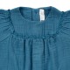 Sense Organics - Bio Baby Musselin Bluse "ASTA", ocean