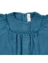Sense Organics - Bio Baby Musselin Bluse "ASTA", ocean