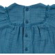 Sense Organics - Bio Baby Musselin Bluse "ASTA", ocean