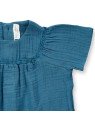 Sense Organics - Bio Baby Musselin Bluse "ASTA", ocean