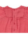 Sense Organics - Bio Baby Musselin Bluse "ASTA", himbeere