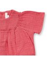 Sense Organics - Bio Baby Musselin Bluse "ASTA", himbeere