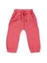 Sense Organics - Bio Kinder Musselin Hose "LOKI", himbeere