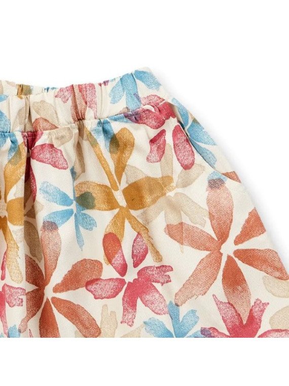 Sense Organics - Bio Kinder Rock "EVIE" mit Blumen-Allover