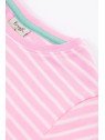 frugi - Bio Kinder T-Shirt "Camille" mit Käfer-Applikationen und Streifen
