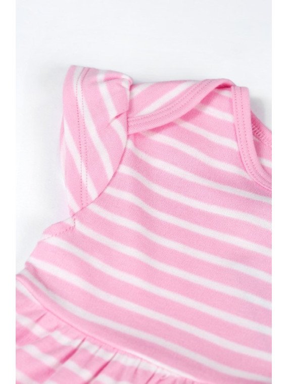 frugi - Bio Kinder Jersey Kleid "Bobby" mit Hasen-Applikation