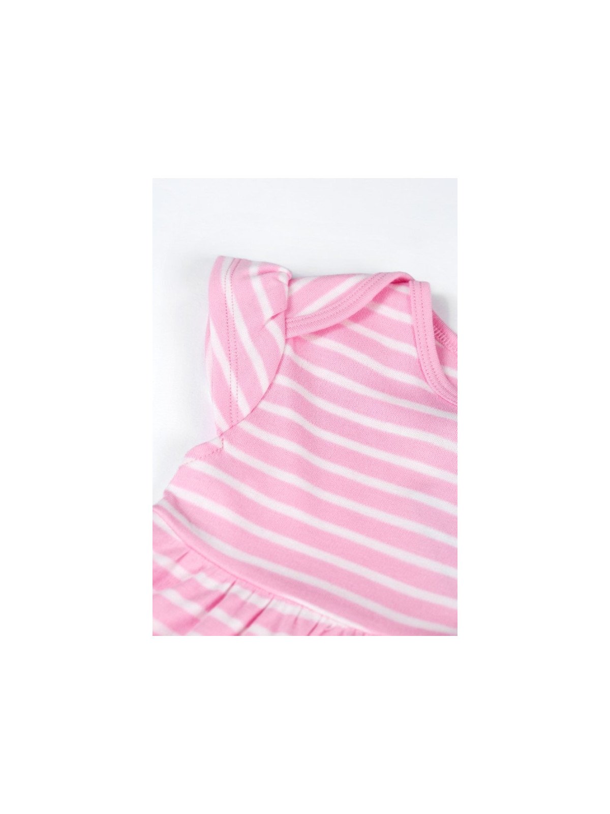 frugi - Bio Kinder Jersey Kleid "Bobby" mit Hasen-Applikation