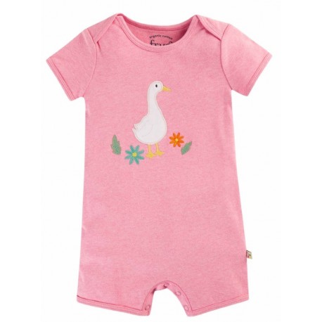 frugi - Bio Baby Spieler "Rue" mit Enten-Applikation