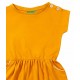 Little Green Radicals - Bio Kinder Jersey Kleid mit U-Boot-Ausschnitt, gold