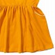 Little Green Radicals - Bio Kinder Jersey Kleid mit U-Boot-Ausschnitt, gold