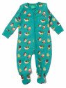 Little Green Radicals - Bio Baby Strampler mit Vogel-Allover