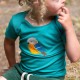 Little Green Radicals - Bio Kinder T-Shirts mit Vogel-Applikation