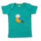 Little Green Radicals - Bio Kinder T-Shirts mit Vogel-Applikation