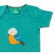 Little Green Radicals - Bio Kinder T-Shirts mit Vogel-Applikation