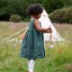Little Green Radicals - Bio Kinder Wende Kleid mit Kirschen- und Punkte-Allover