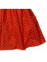 Little Green Radicals - Bio Kinder Wende Kleid mit Kirschen- und Punkte-Allover