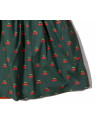 Little Green Radicals - Bio Kinder Wende Kleid mit Kirschen- und Punkte-Allover