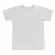 Leela Cotton - Bio Kinder T-Shirt, hellgrau-melange
